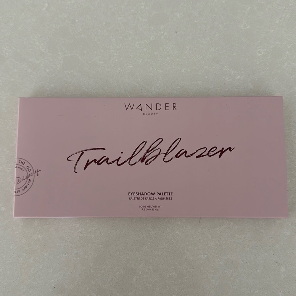 Trailblazer Wander Beauty eyeshadow palette